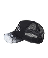 BBD Smoke Painted Workshop Trucker Mesh Cap (Black)