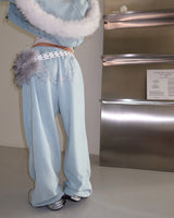 Cubic String Jogger & Wide Pants