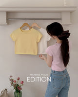 [MADE]ロシュショートスリーブニットウェア