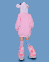 lovely sheep hood zip-up (기모)