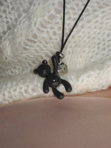 [Formica] Bear hug necklace (Brown)