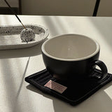 コーヒー&ティーコースター 2PCS (Black)