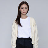 [WOMAN] フラワードットエンブロイダードニットカーディガン