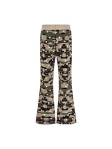 Sia Camo String Bootcut Pants