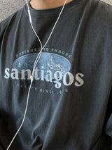 Look Graffiti Pigment Santiago Graphic Oversized Short Sleeve T-Shirt