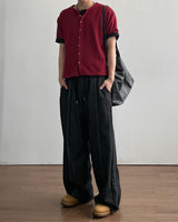Plac Knit Short Sleeve Cardigan
