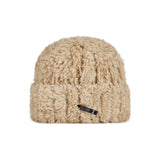 VARZAR Safety Pin Fur Beanie / Beige