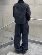 Dyeing Crop Trucker Jacket (No.851)