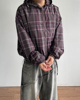 Step Check Hood Windbreaker