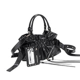 Luxury chain quilted bucket bag