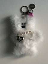 [Hand made] フラフィーベアキーリング (5color)