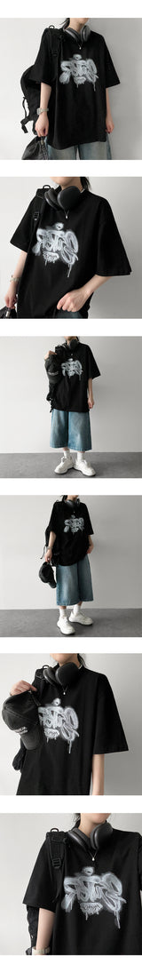 ロナーオーバーサイズフィットショートスリーブTシャツ