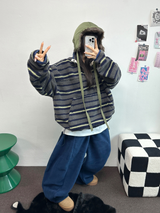 ボスサイズフリーススナップロングパンツ 🧸🩵🤍6カラー