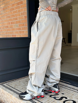 [S/S] オフショルダーシャーリングロングスリーブ