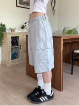 LIGHT FLAP BERMUDA SHORTS (3C)