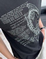 Rene Bon Graphic Slub T-shirt