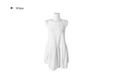 Soi Nylon Balloon Sleeveless Mini One Piece