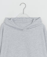 Felpa Waffle Over Hoodie