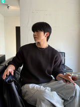 Lead button heavy knitwear