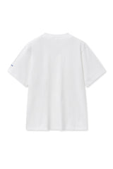 TL エッセンシャルTシャツ_White (4 Logo Color)