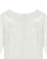 グロッシーフリルトップス _ WHITE