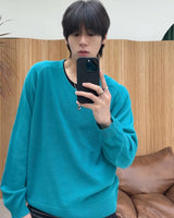 Leto Linen V-neck Summer Knit