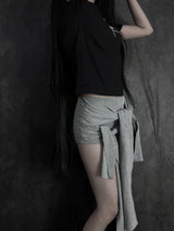 double strap shorts (3color)