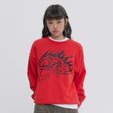 FLAME LOGO CREWNECK