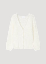 Yosen over fit buckle fur cardigan [2co]