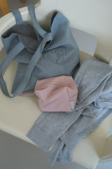 puff pouch (pink_nylon)