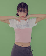 [NF] TUBE TOP MIX SLIM TEE_(PINK)_F23QB472