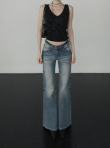 Bailon Flower Jacquard Sleeveless
