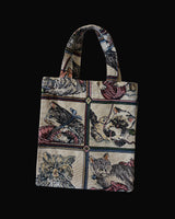 Jacquard Kitten Bag