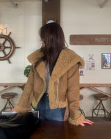 May suede shearling Jacket