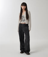 HAND STITCH CROP CARDIGAN