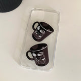 ブラックモーニングフォーンケース