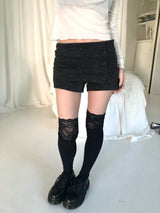 Button folding shorts