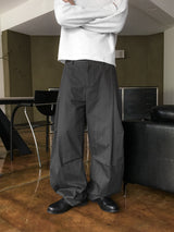 Lemaire Striped Curved Pants