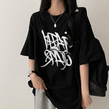Gerty Vintage lettering boxy fit short-sleeved T-shirt