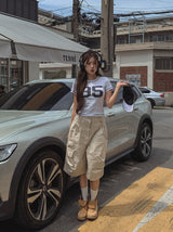 95 ステッチスリムTシャツ