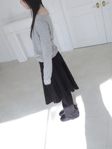 ロングブーツカットパンツ
