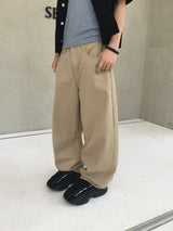 Diato Curved Dart Cotton Pants 5C