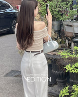 【MADE】Off-shoulder T shirt
