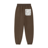 Fluffy Jogger Pants (Brown)