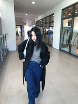 Leon wool long coat 