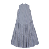 Sleeveless tiered one piece