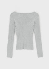 [MADE] Dearly V-Neck Ribbed Knit