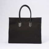 アップルレザー＆オーガニックコットントートバッグ