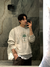 Foton Florida Print Over Sweatshirt