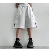 トラックラインカーゴバンディングショートパンツ